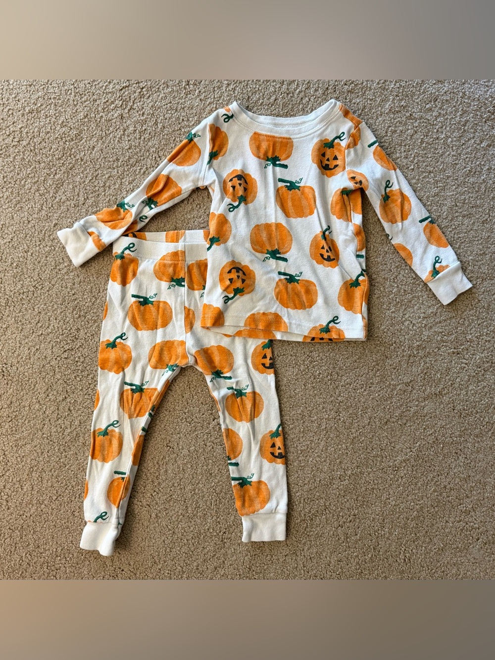 Pumpkin Old Navy PJs